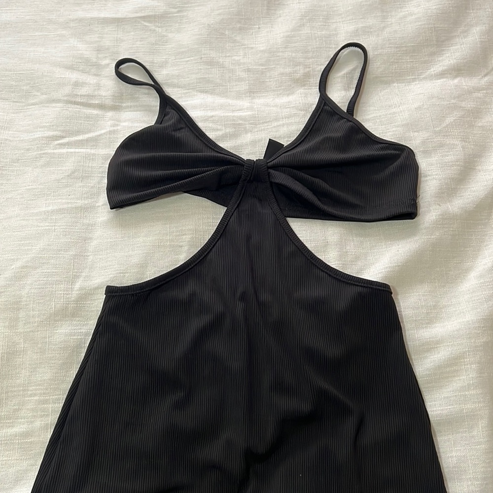 Cut out midi dress